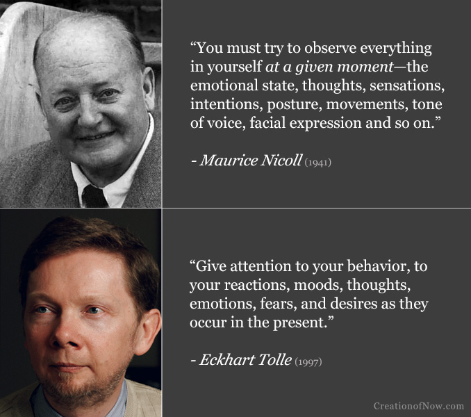 Observing in the present moment quotes