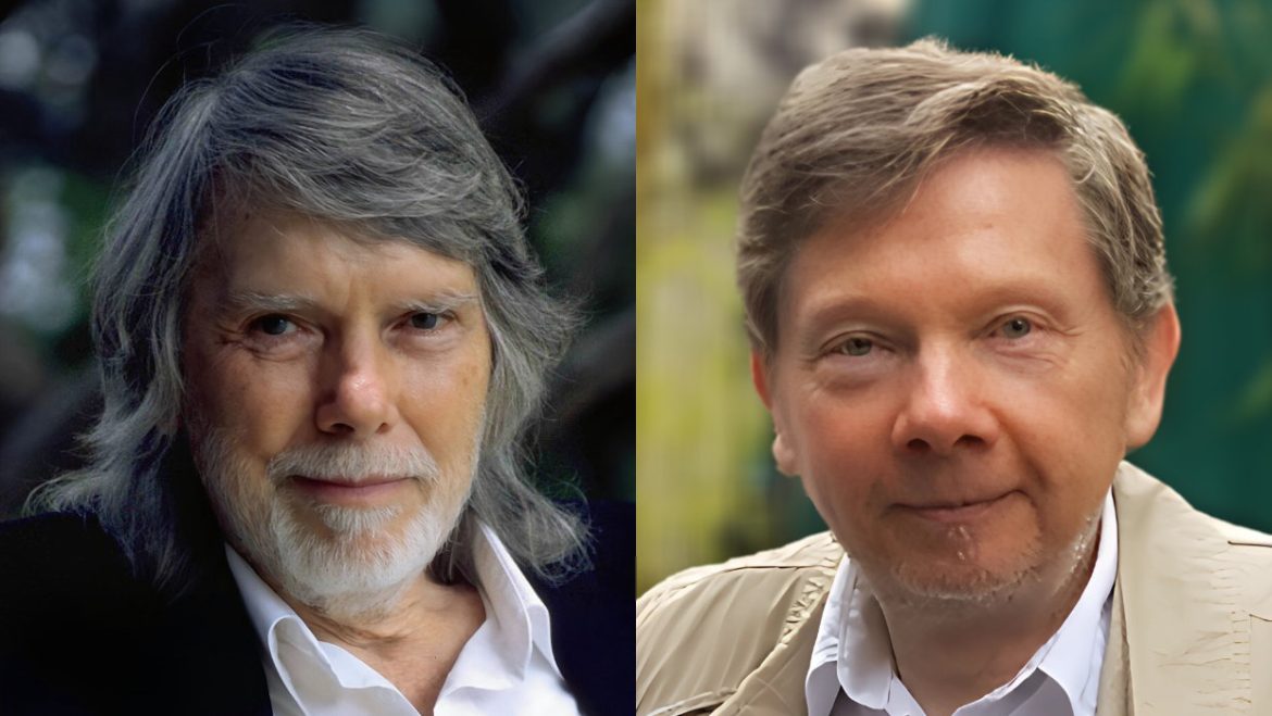 Barry Long and Eckhart Tolle portraits