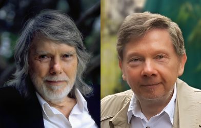 Barry Long and Eckhart Tolle portraits